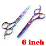 Razor Scissors-Thinning Scissors – Gold Titanium Finish - Image 6